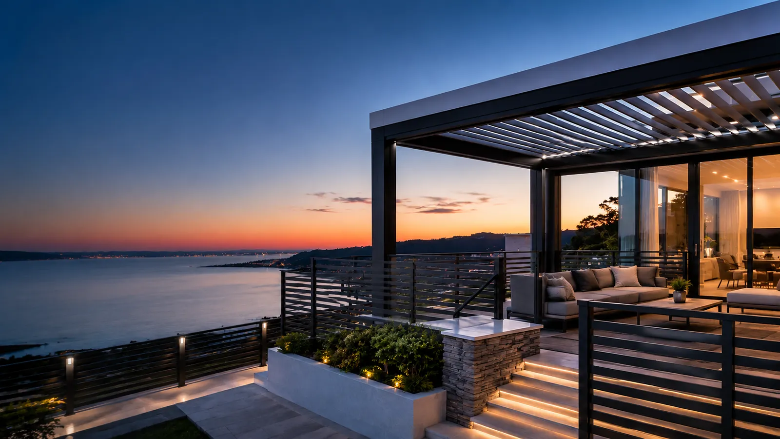 Modern Villa Architectural Aluminum