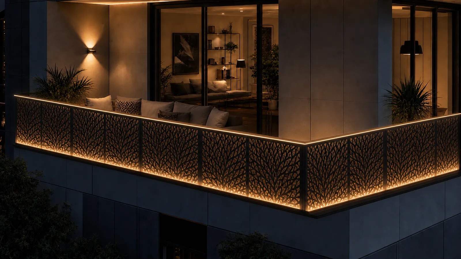 Modern Decorative Aluminum Screen System