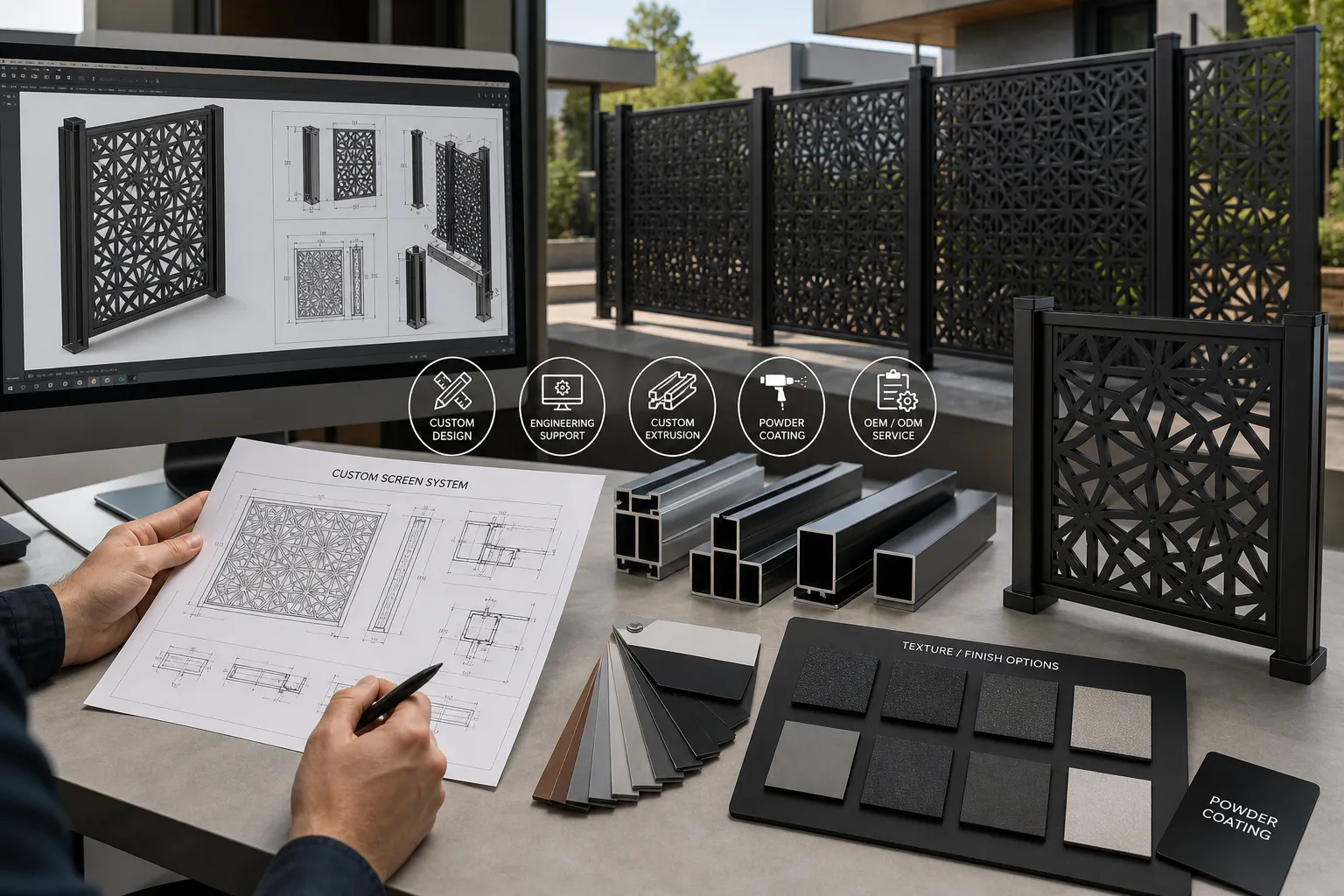 Aluminum Screen Engineering Design