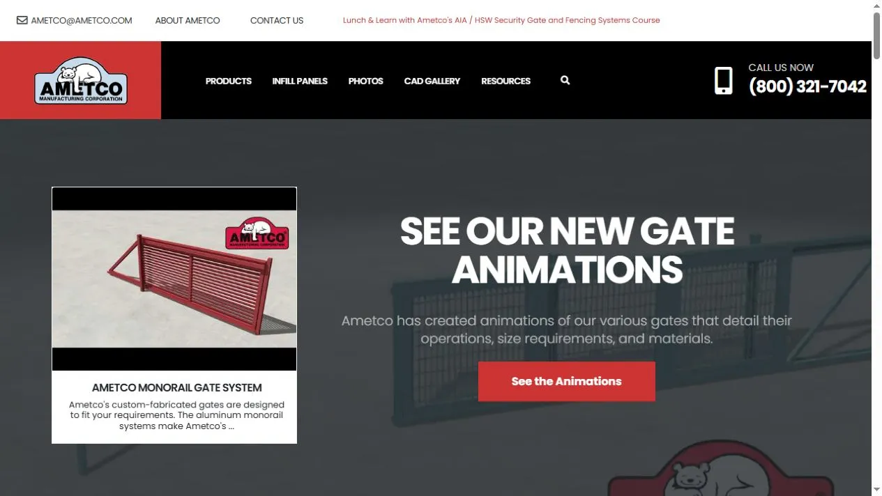Ametco Manufacturing website