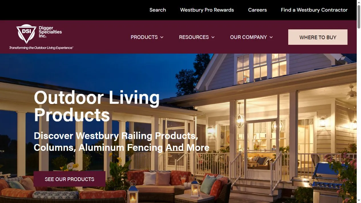 Digger Specialties website