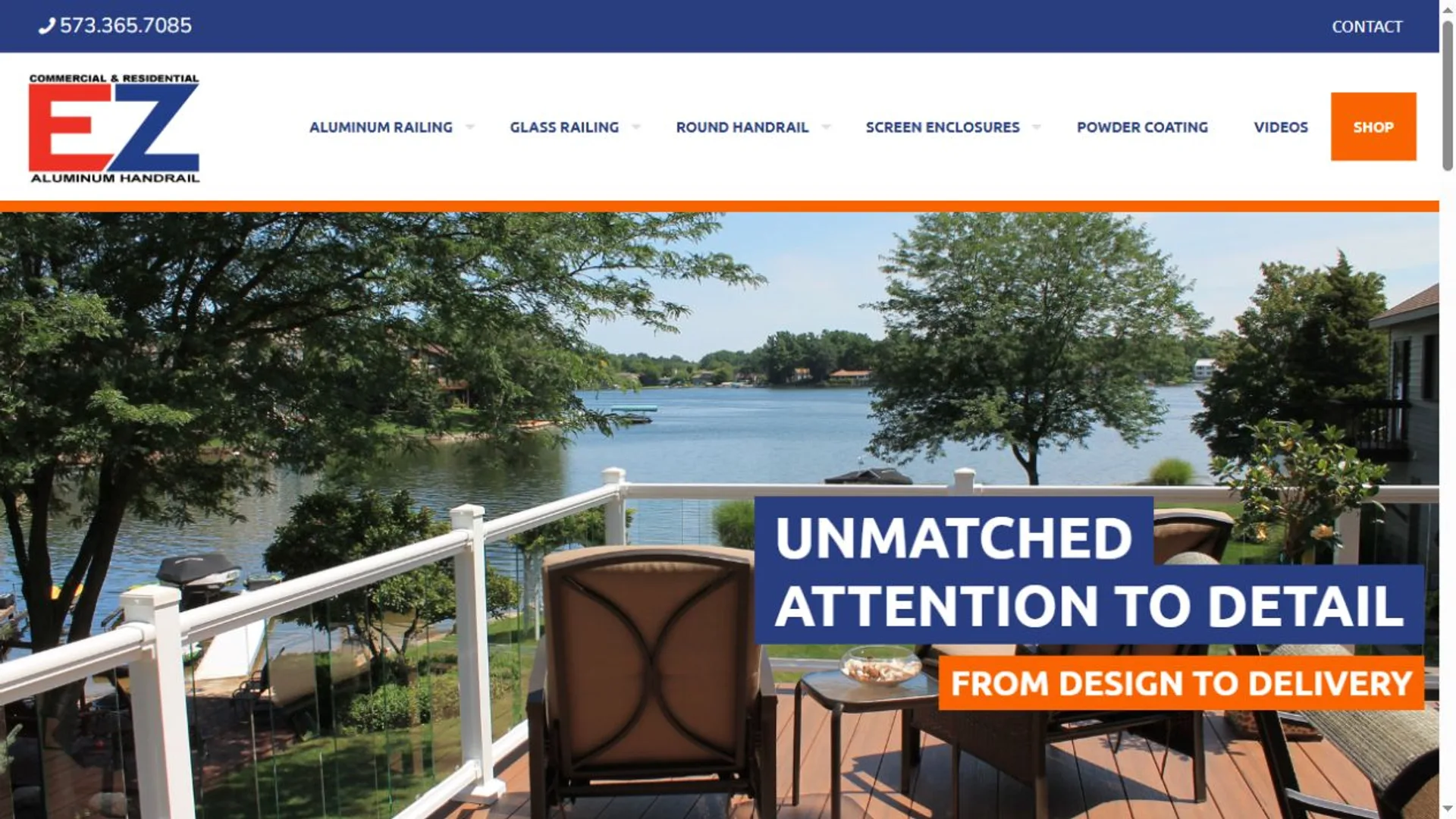 EZ Handrail website