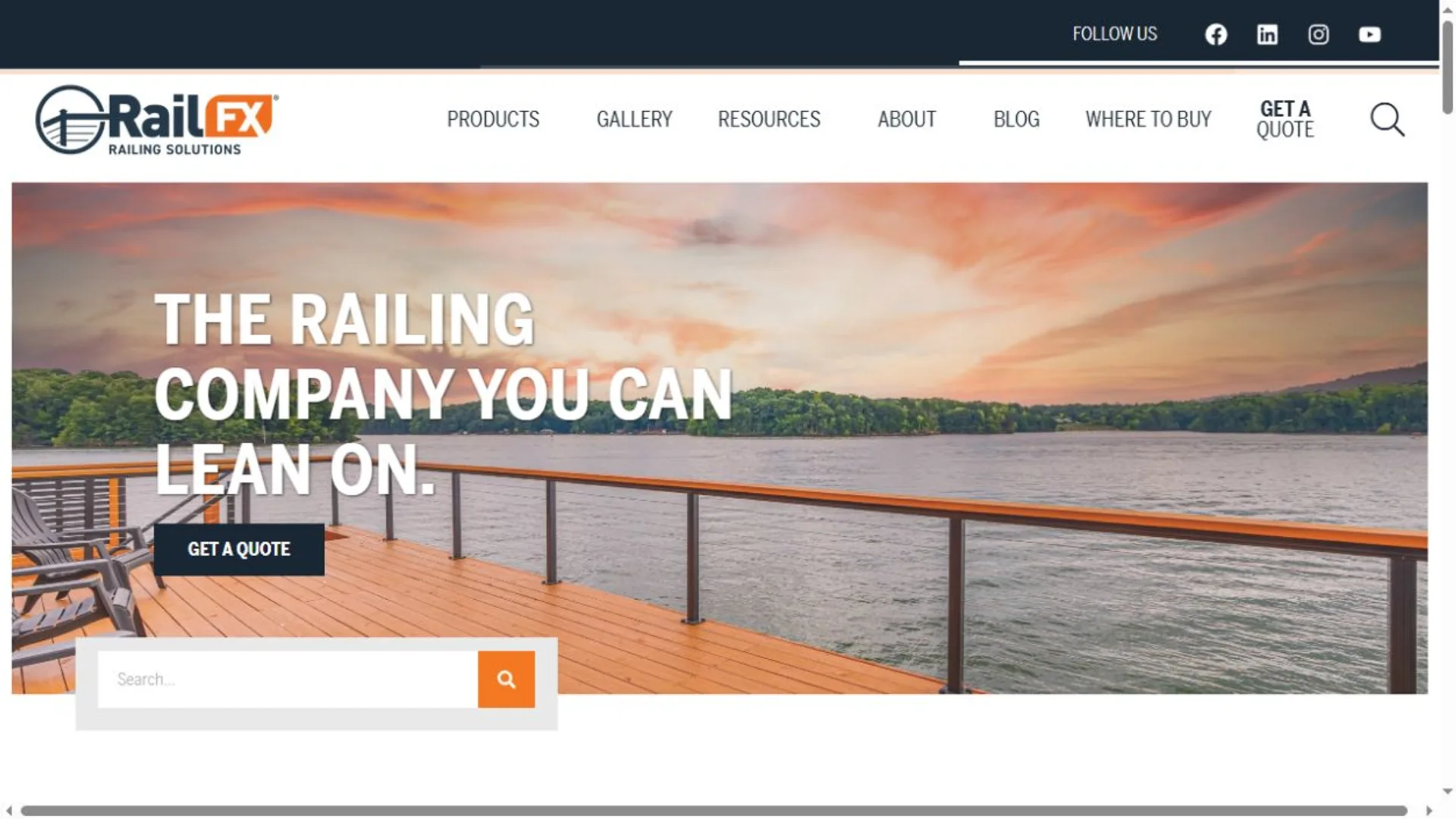 RailFX website
