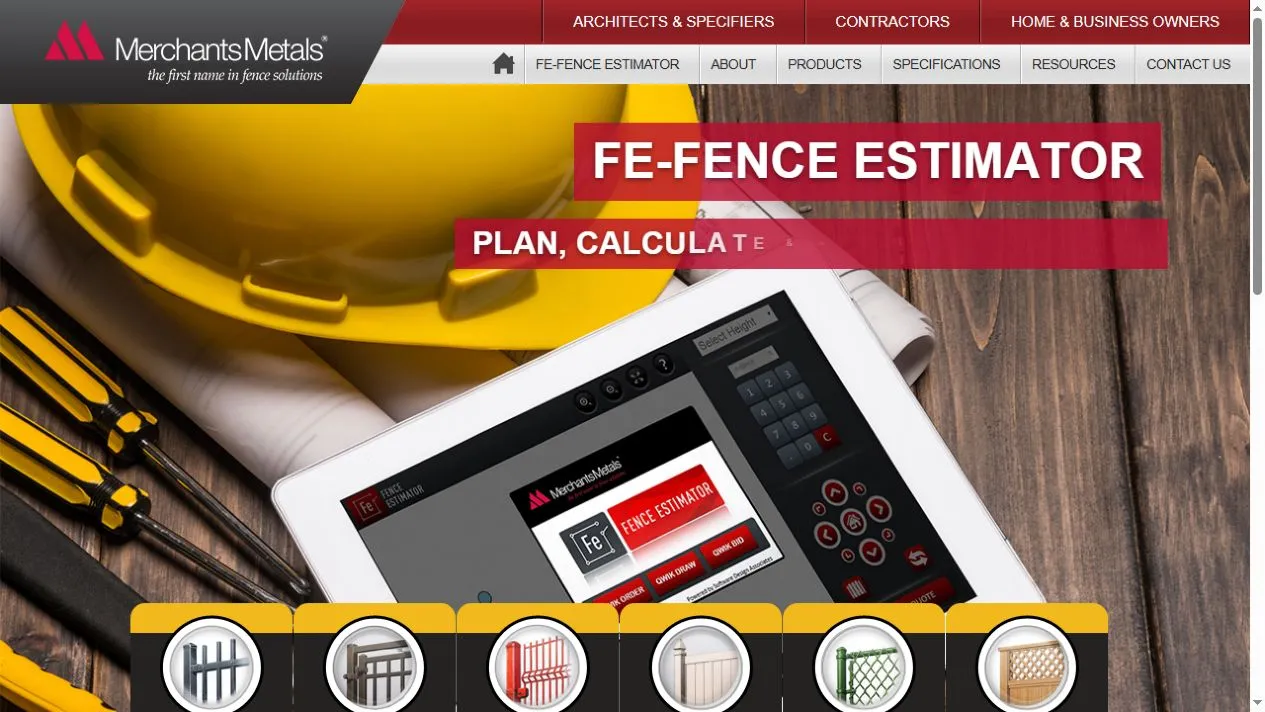 Merchants Metals website