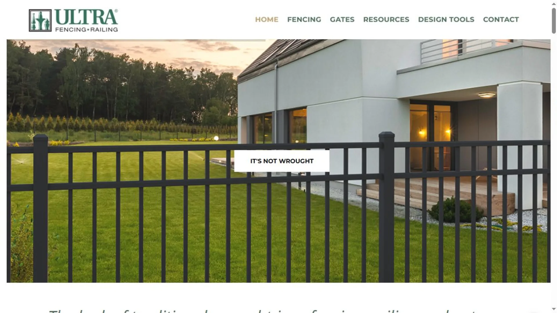 Ultra Aluminum Manufacturing website