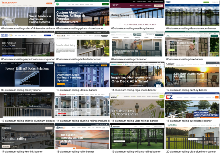 Top 20 Aluminum Railing Manufactures